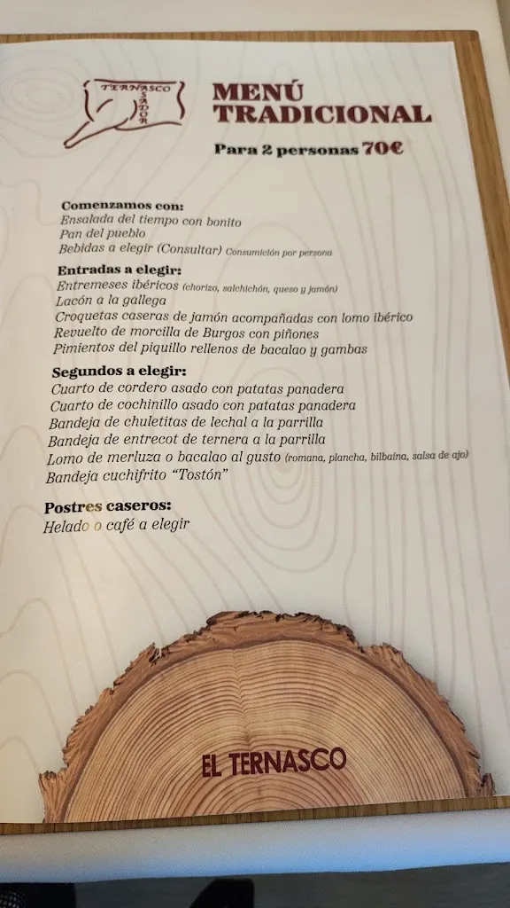 Menu_Restaurante El Ternasco_Sevilla La Nueva_immagine_1
