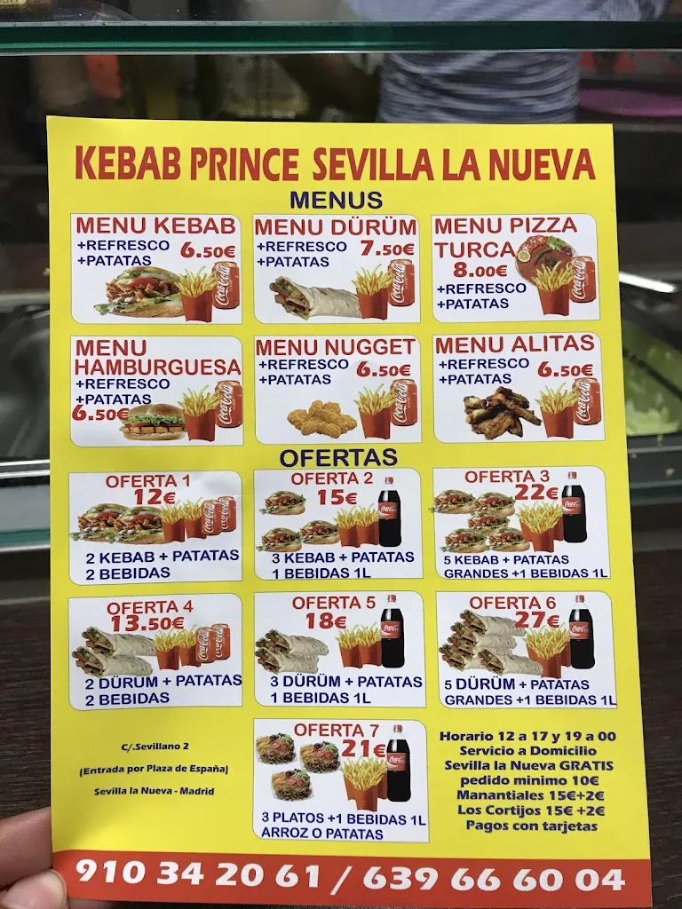 Menu_Kebab prince_Sevilla La Nueva_image_2