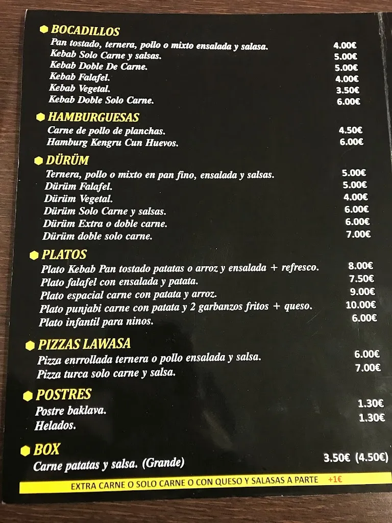Menu_Kebab prince_Sevilla La Nueva_image_3