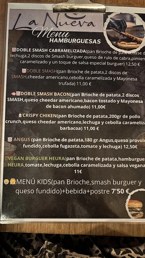 Menu_Cafetería La Nueva_Sevilla La Nueva_image_1