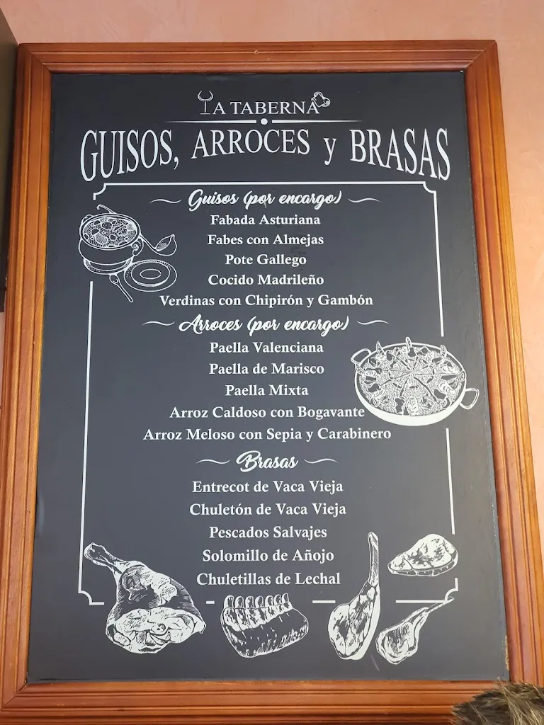 Menu_Restaurante La Taberna_Torres de la Alameda_image_1