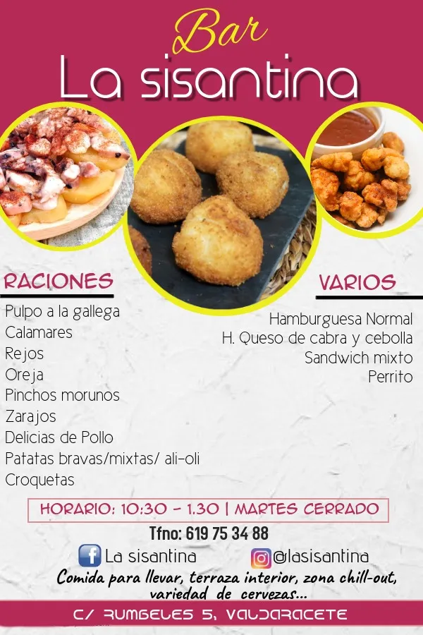 Menu_La Sisantina_Valdaracete_image_1