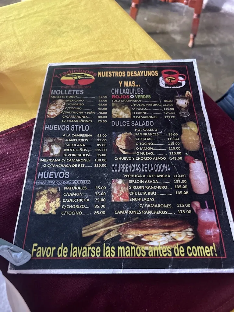 Menu_Tradiciones Cafe Restaurant_San Blas-Canillejas_image_3