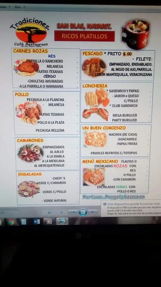 Menu_Tradiciones Cafe Restaurant_San Blas-Canillejas_image_4