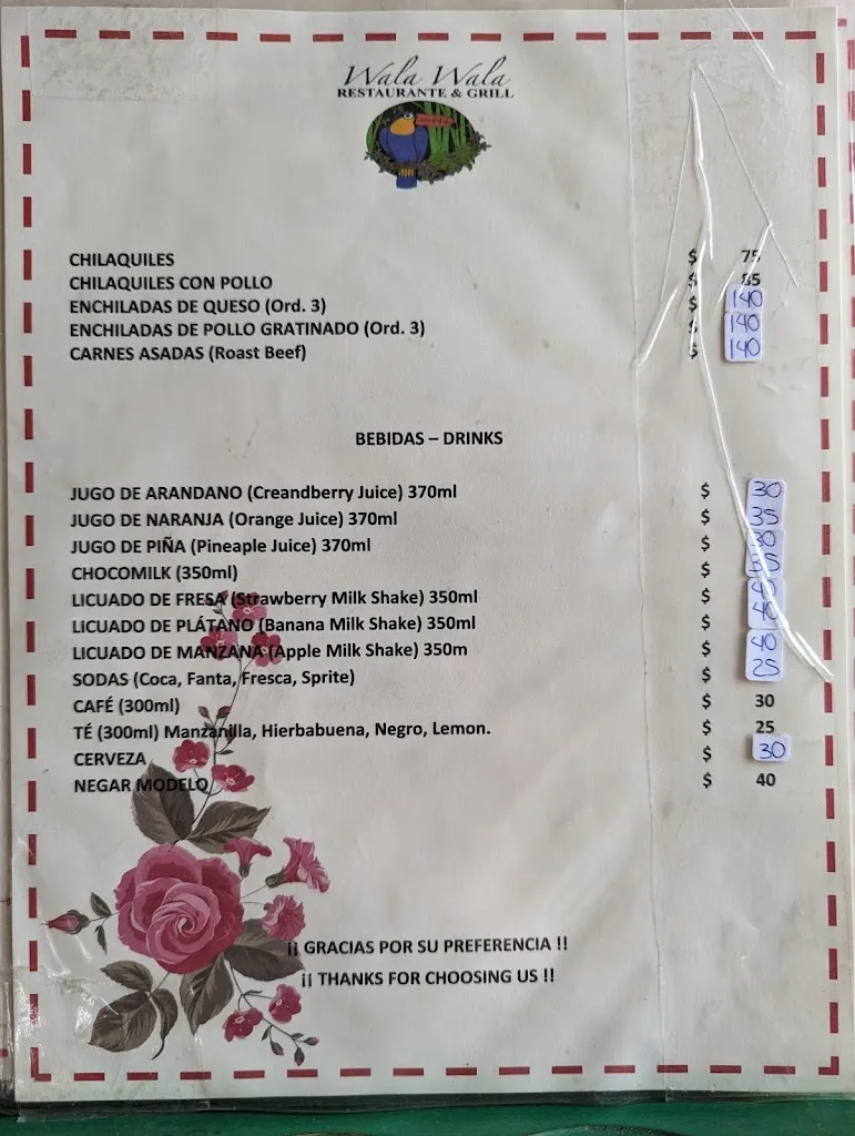 Menu_Wala Wala_San Blas-Canillejas_image_3