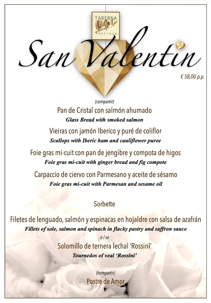 Menu_Restaurant Taberna Antigua_Pedreguer_immagine_1