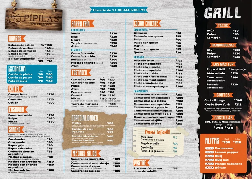 Menu_Restaurant Bar Pípilas_San Blas-Canillejas_image_1