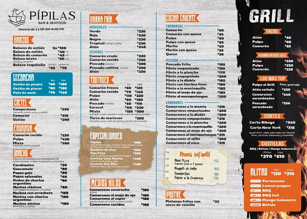 Menu_Restaurant Bar Pípilas_San Blas-Canillejas_image_2