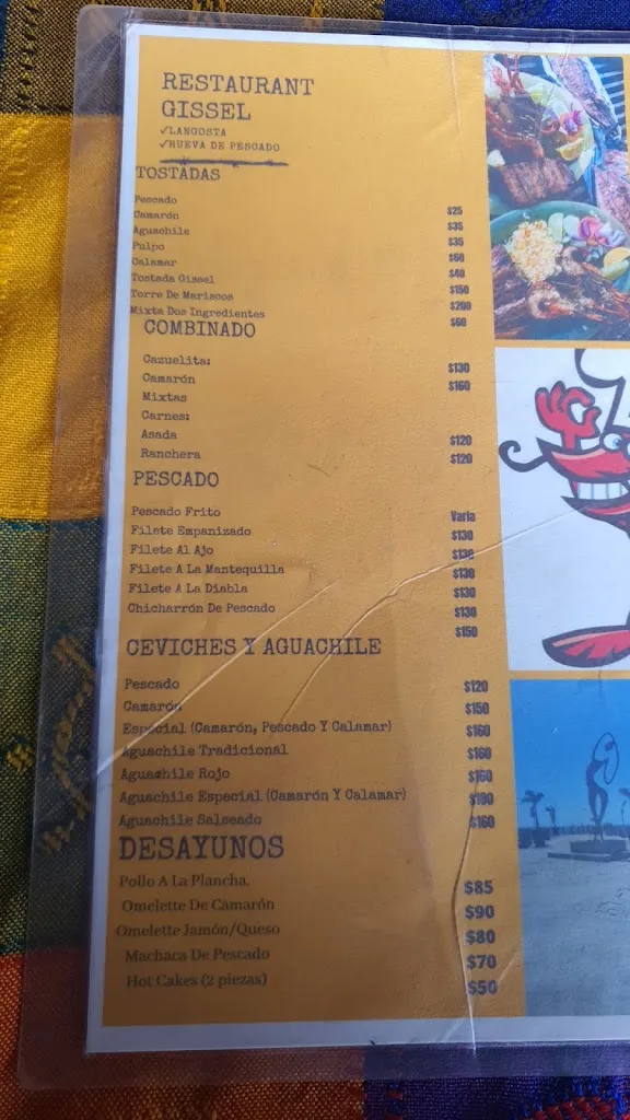 Menu_Restaurante gissel_San Blas-Canillejas_immagine_1