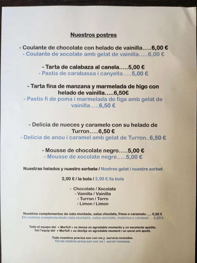 Menu_Marfull Restaurant_Pedreguer_image_2