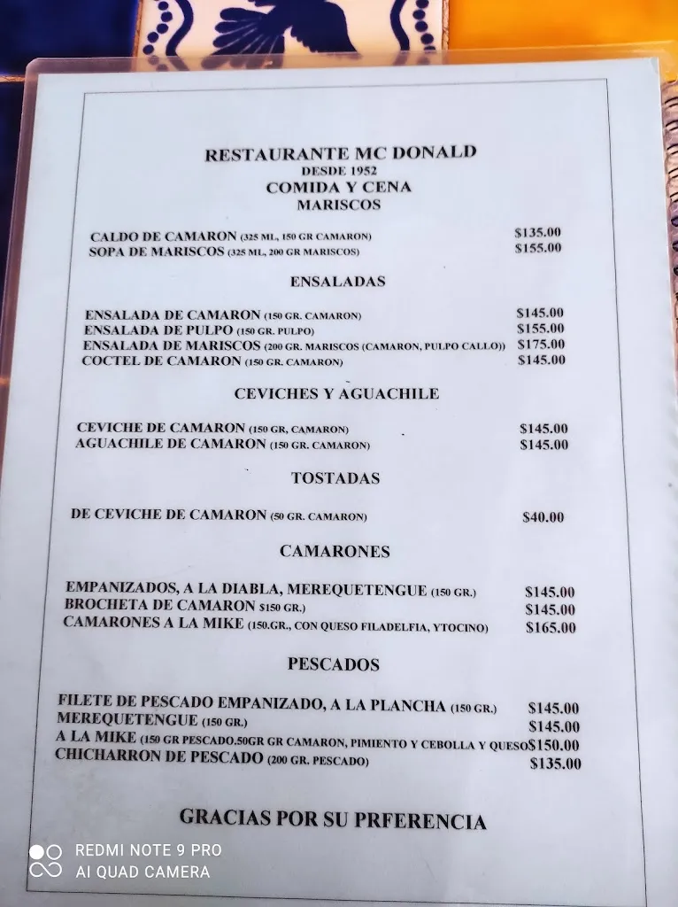 Menu_McDonald Restaurant_San Blas-Canillejas_image_2