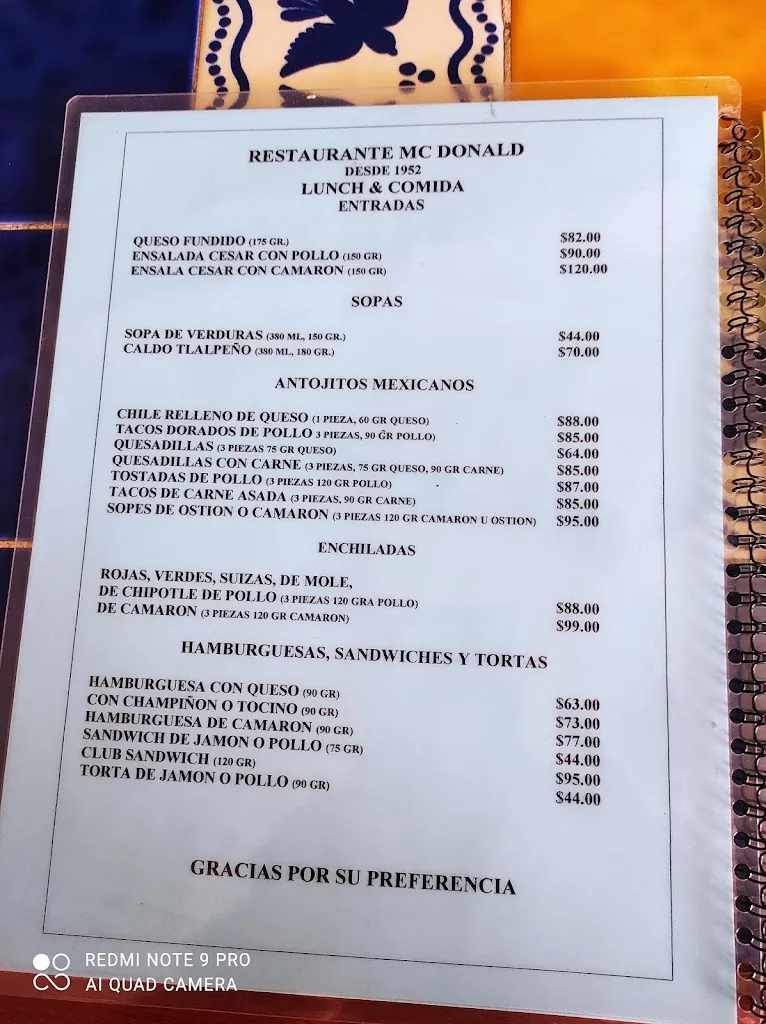 Menu_McDonald Restaurant_San Blas-Canillejas_image_3