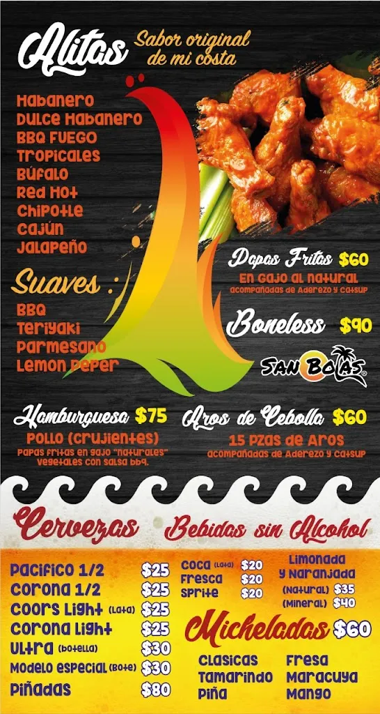 Menu_San Bolas Alitas_San Blas-Canillejas_image_4