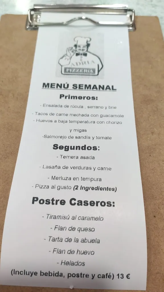 Menu_Pizzería Adria_Boiro_image_4