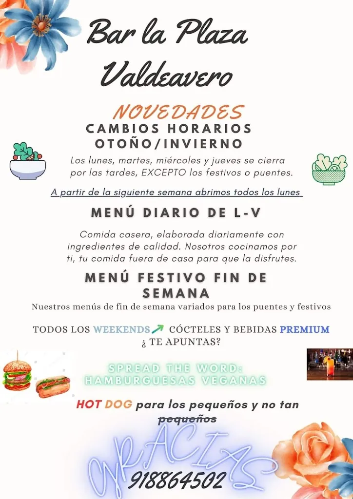 Bar café la plaza Valdeavero_Valdeavero_slider_image_2