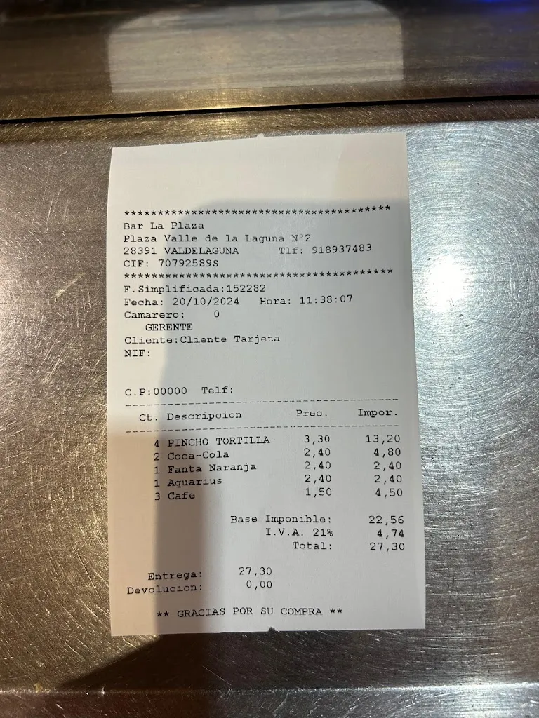 Club Solidario Bikers del Sur Getafe_Bar La Plaza_Valdelaguna_review