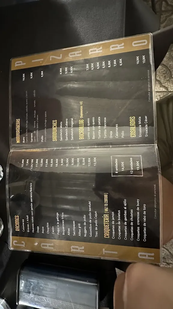 Menu_PIZARRO_Torrejón de la Calzada_image_1