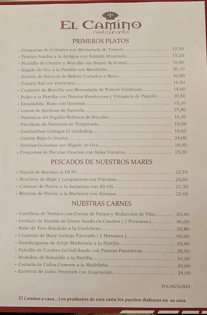 Menu_Restaurante El Camino_Torrejón de la Calzada_image_2