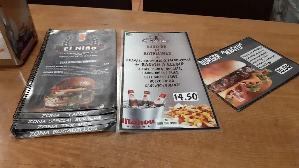 Menu_Bar El Niño_Torrejón de la Calzada_immagine_4