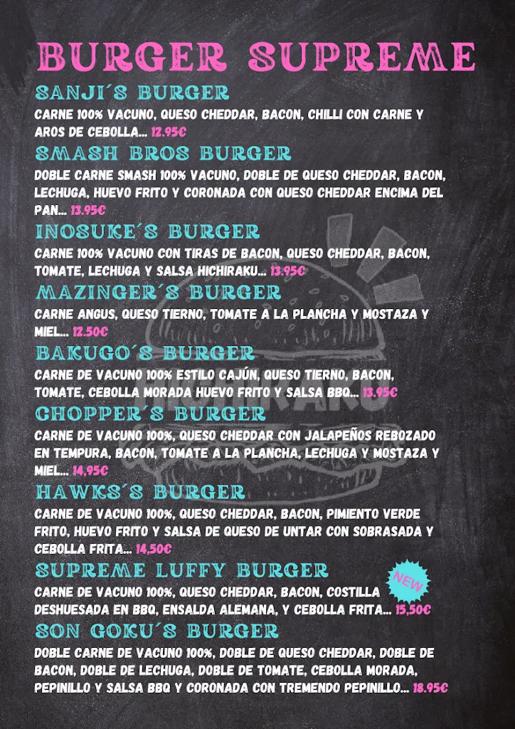 Menu_Hichiraku burger_Torrejón de la Calzada_immagine_3