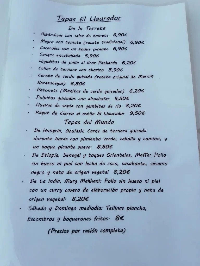 Menu_Nou Cachap antic bar Llaurador_Pedreguer_image_1