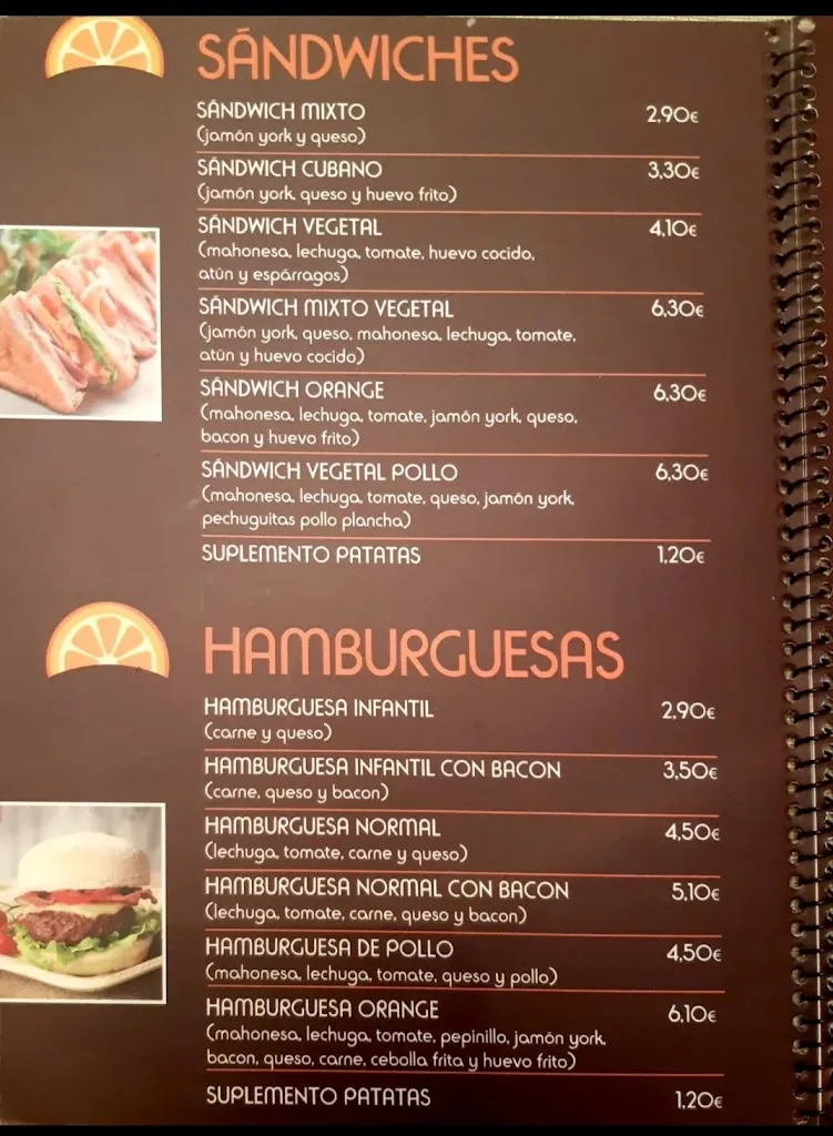 Menu_Restaurante Orange_Torrejón de la Calzada_image_2