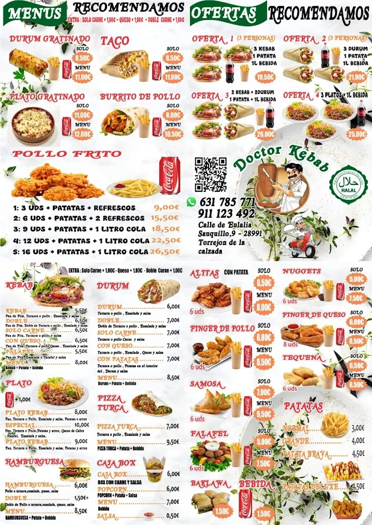 Menu_DOCTOR KEBAB_Torrejón de la Calzada_image_2