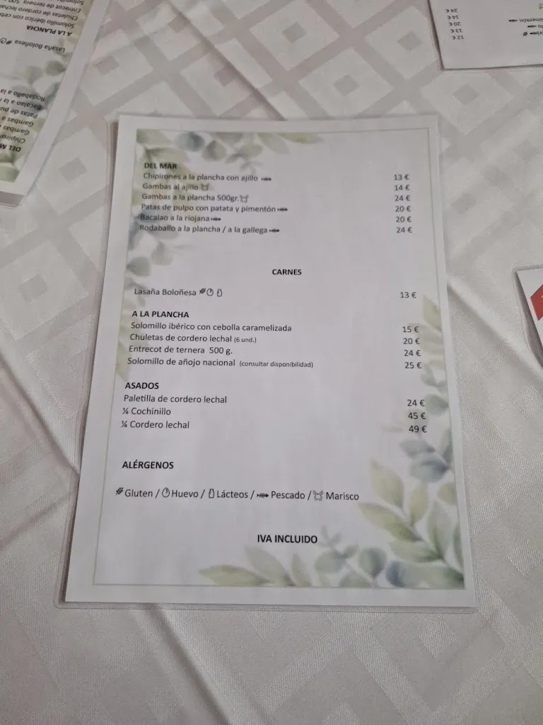 Menu_RESTAURANTE CAMINO REAL TORRELAGUNA_Torrelaguna_image_3