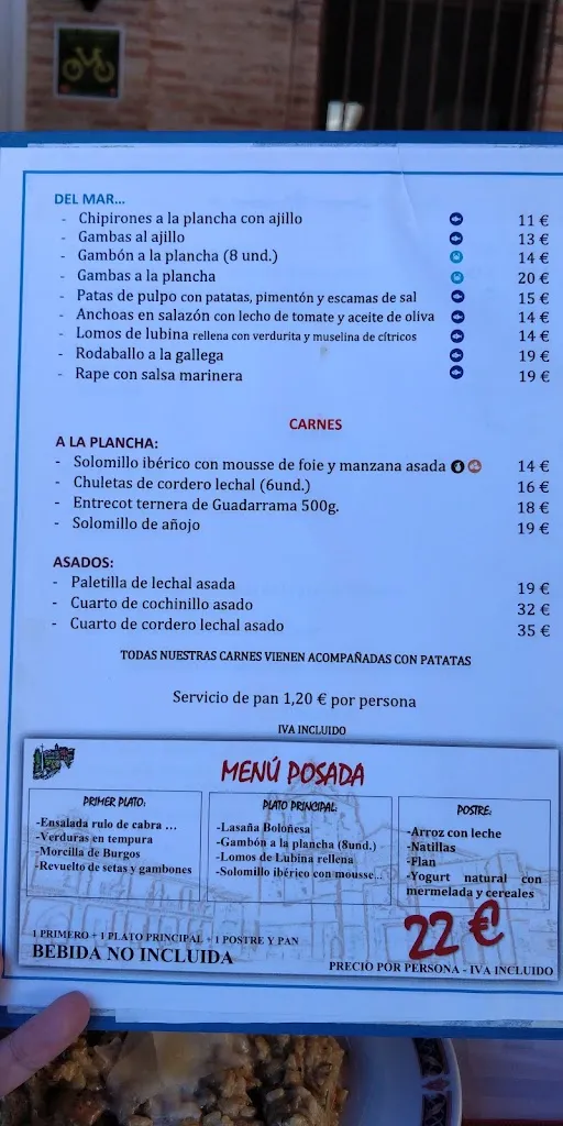 Menu_RESTAURANTE CAMINO REAL TORRELAGUNA_Torrelaguna_image_4