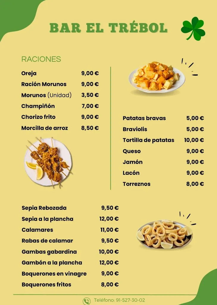 Menu_BAR EL TRÉBOL_Torrelaguna_image_3