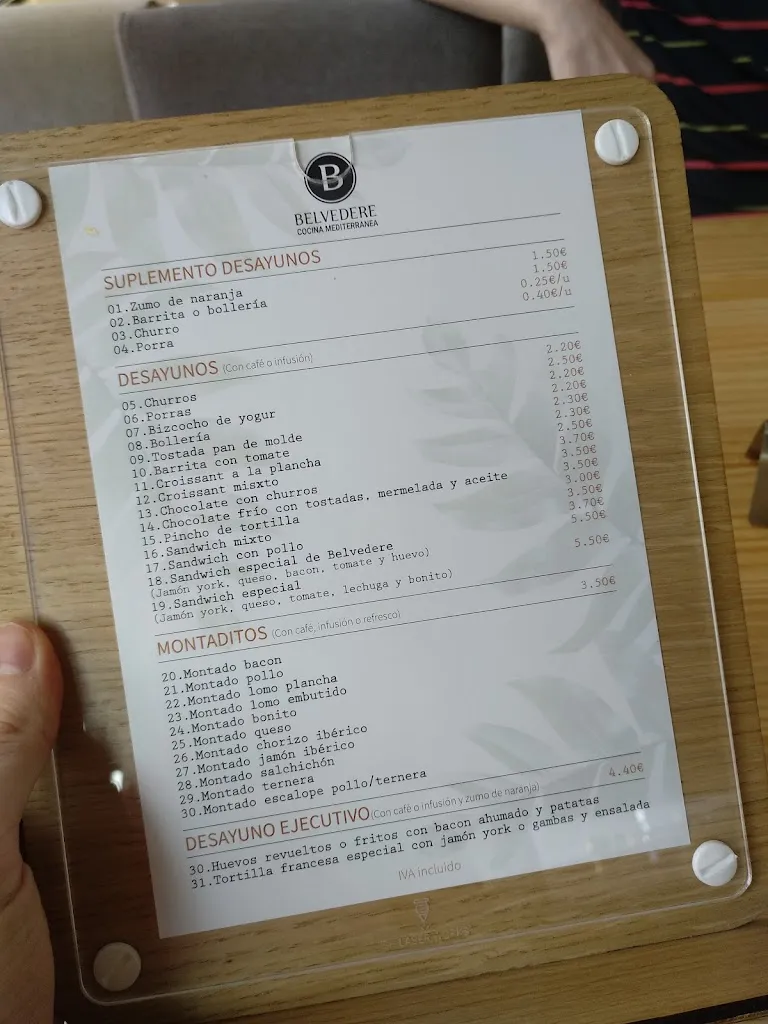 Menu_Belvedere Restaurante en Madrid_Torrelaguna_image_3