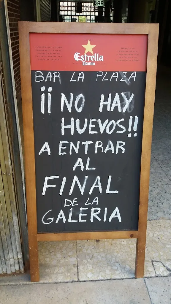 Menu_Bar La Plaza_Torrelaguna_image_2