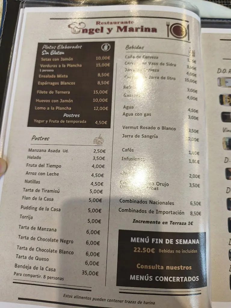 Menu_Bar ANGEL Y MARINA_Valdeolmos_immagine_3