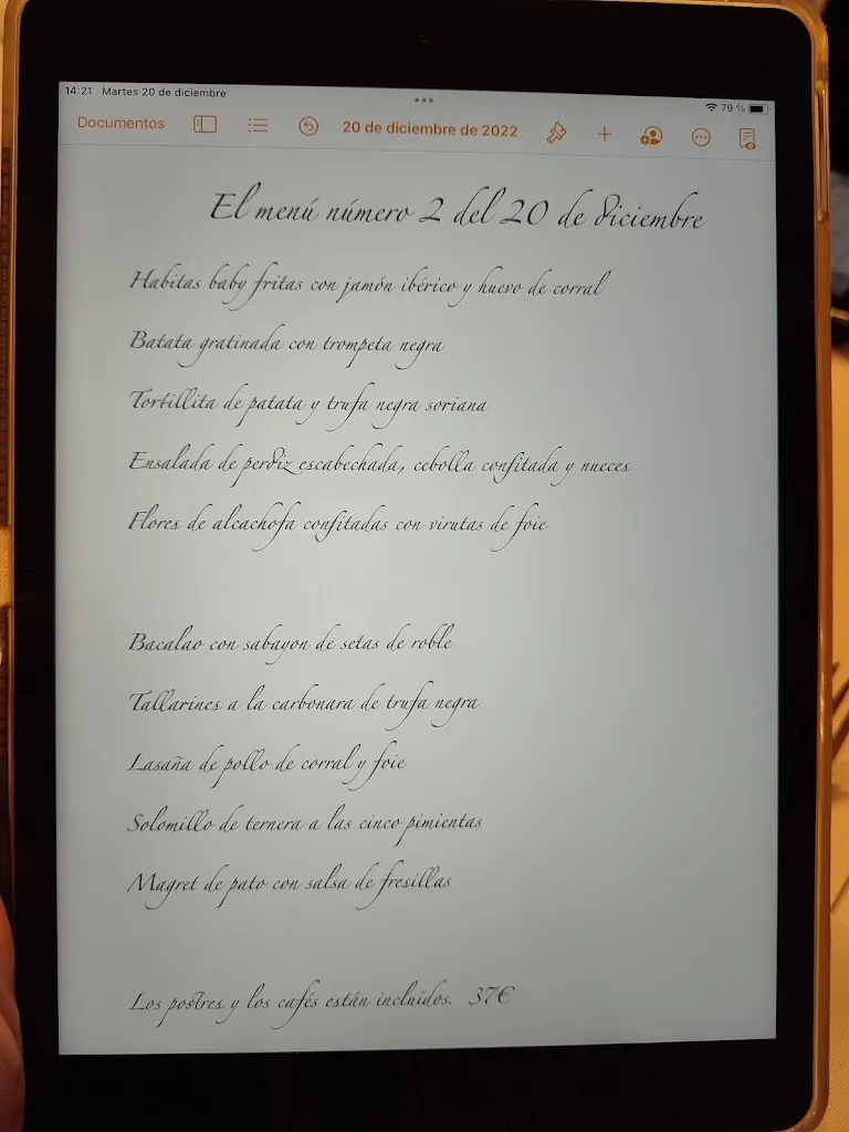 Menu_El Faisan De Oro_Valdeolmos-Alalpardo_image_1