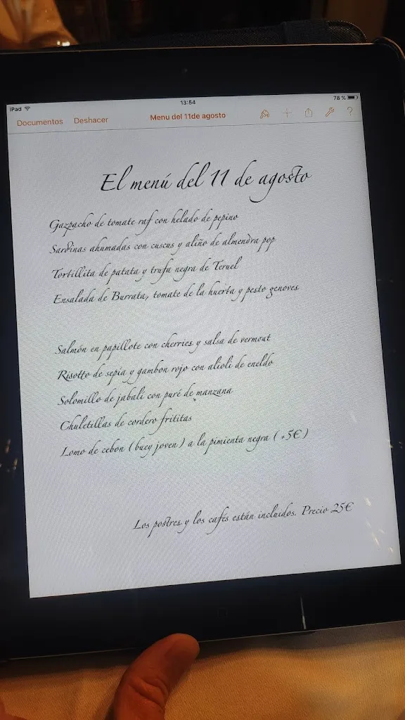 Menu_El Faisan De Oro_Valdeolmos-Alalpardo_image_3