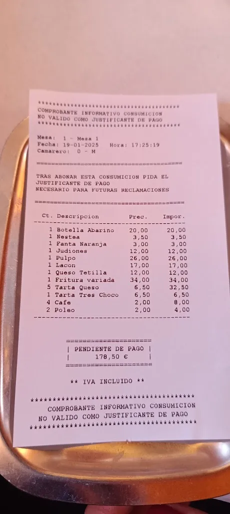 Menu_Restaurante la Pulpería Ribeiriño_Venturada_image_1