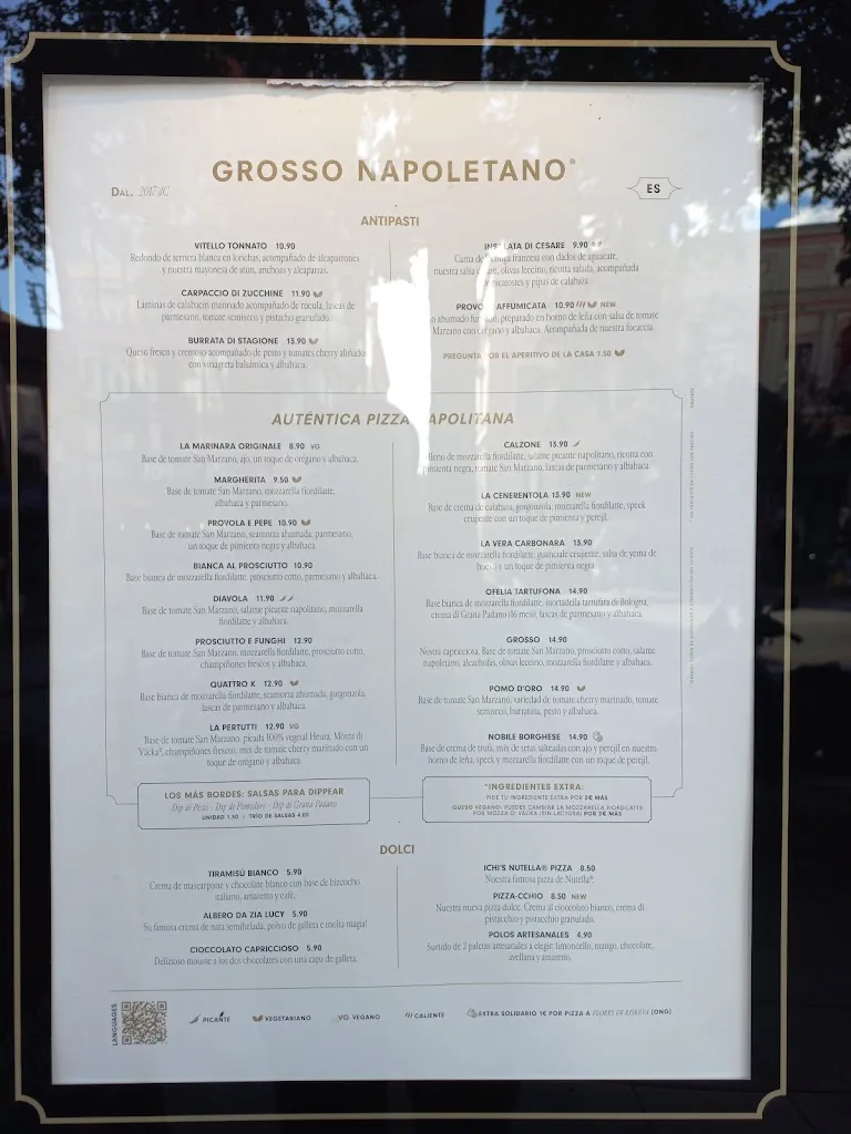 Menu_Grosso Napoletano_Villa de Vallecas_image_2