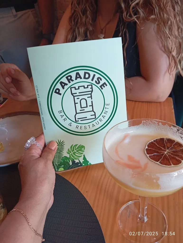 Betty Alvarado_PARADISE bar&restaurante_Torrelodones_review