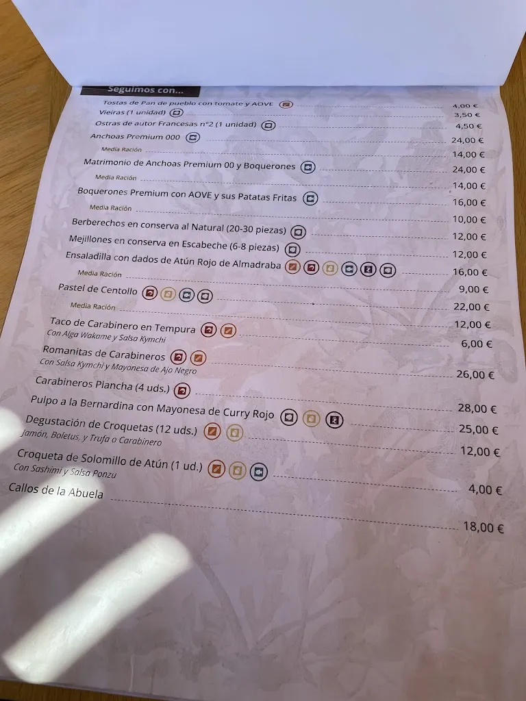 Menu_La Bernardina_Torrelodones_image_2