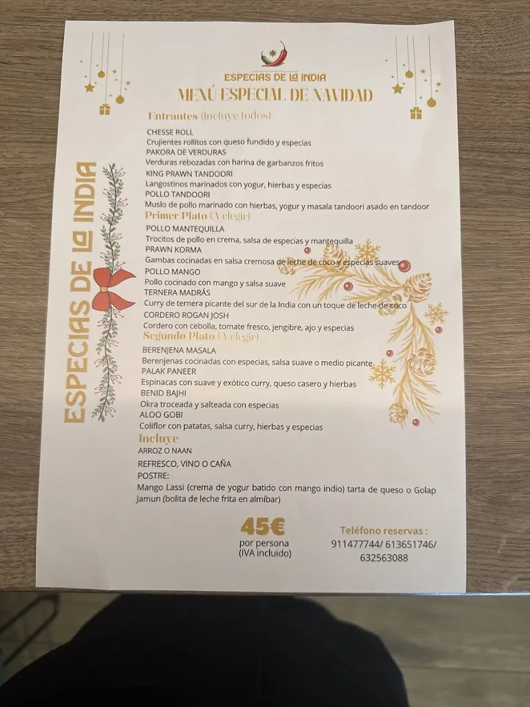 Menu_Especias de la india_Torrelodones_image_1