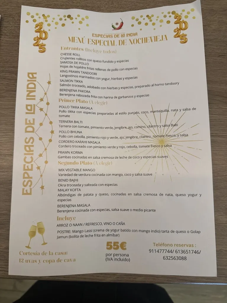 Menu_Especias de la india_Torrelodones_image_2