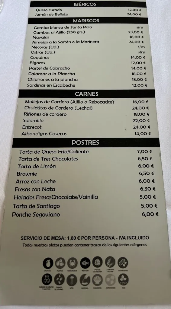 Menu_La Tavherna_Torrelodones_image_3