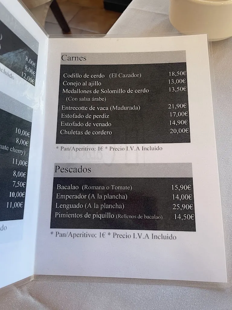 Menu_El Cazador_Torrelodones_immagine_2