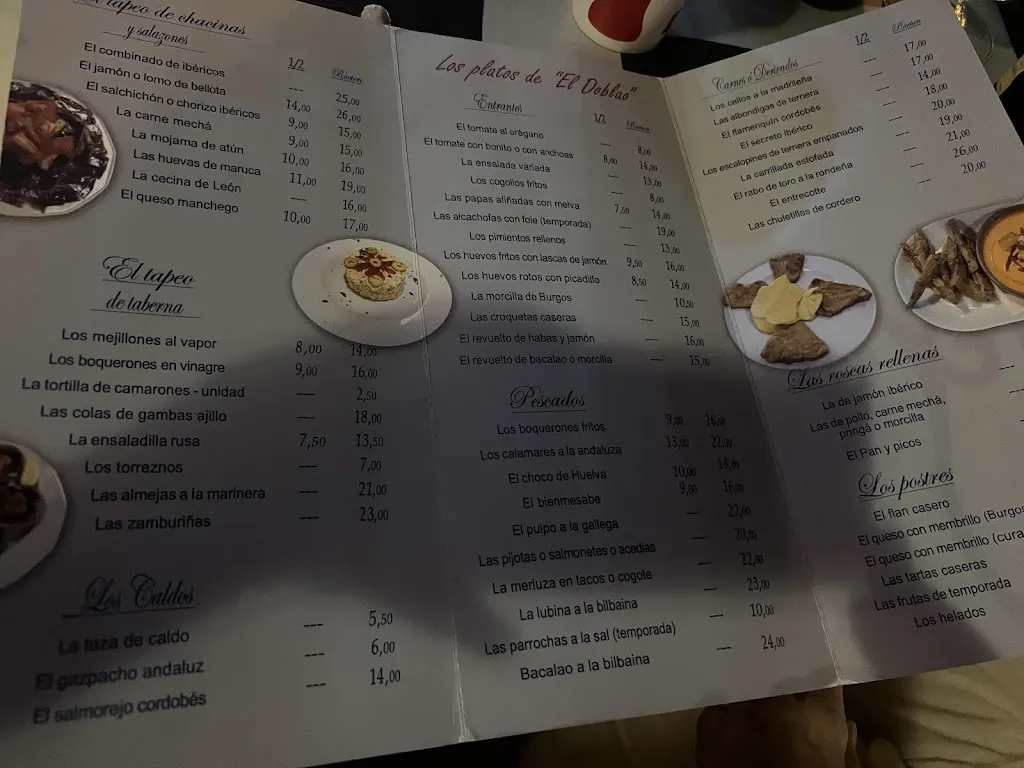 Menu_El Doblao_Torrelodones_image_2