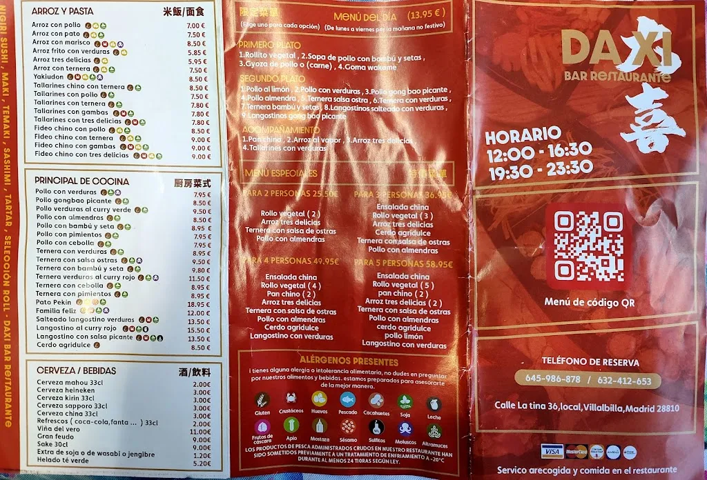 Menu_Da Xi Bar Restaurante_Villalbilla_image_4