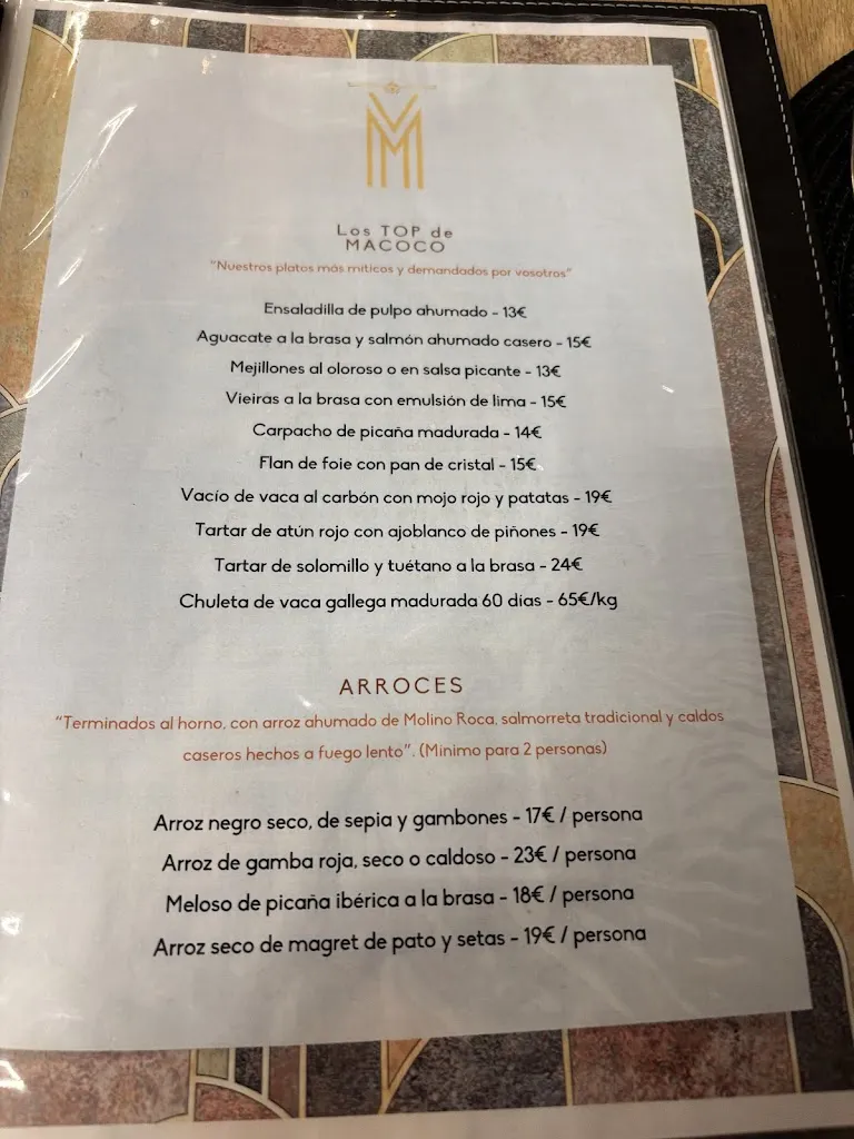 Menu_MACOCO_Villalbilla_image_1