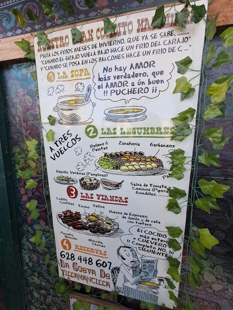 Menu_La Cueva de Villamantilla_Villamantilla_image_4