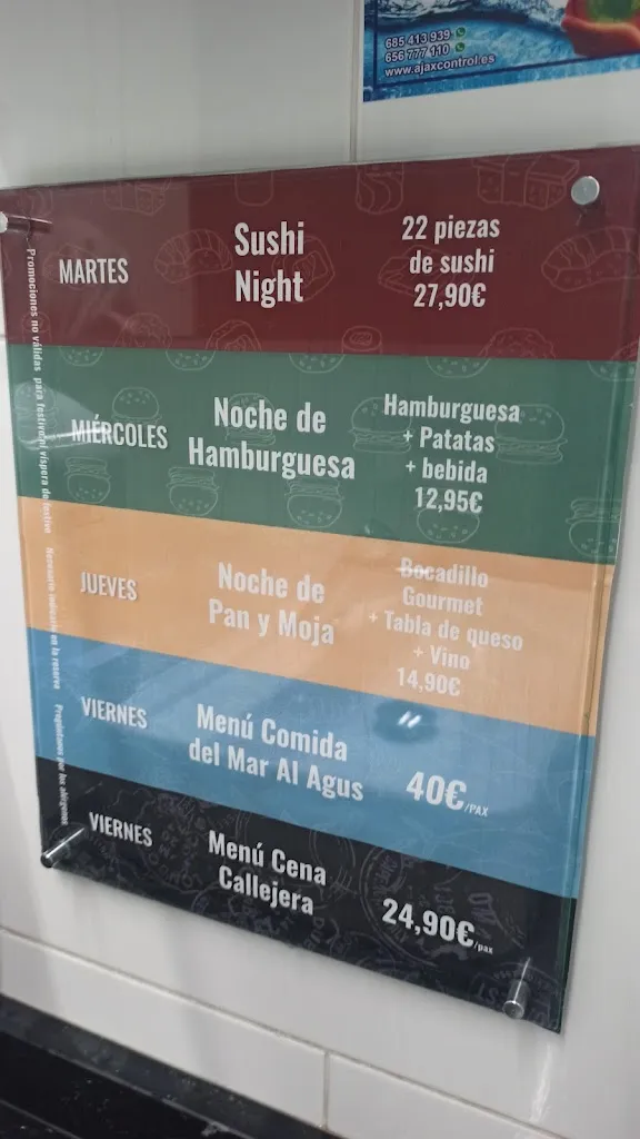 Menu_The Agus Orihuela - Restaurante en Orihuela_Orihuela_image_1