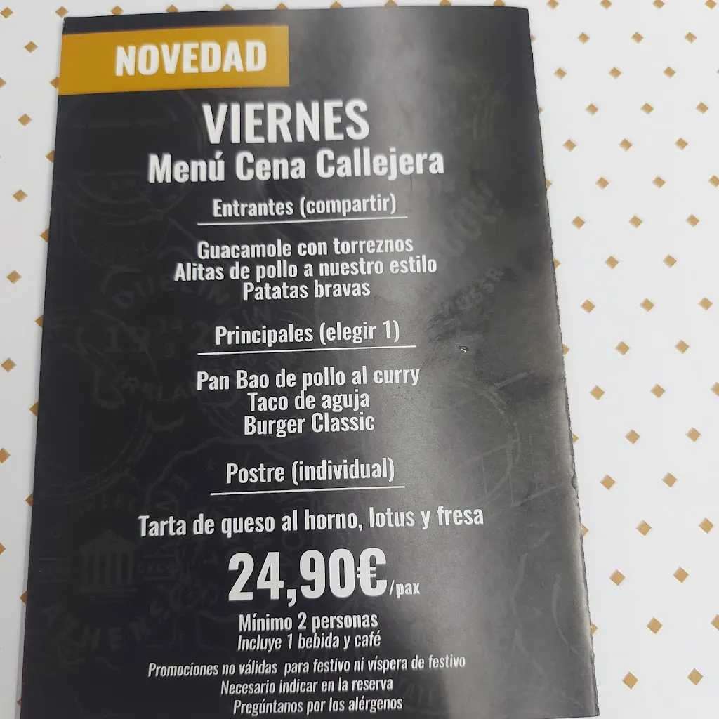 Menu_The Agus Orihuela - Restaurante en Orihuela_Orihuela_image_2