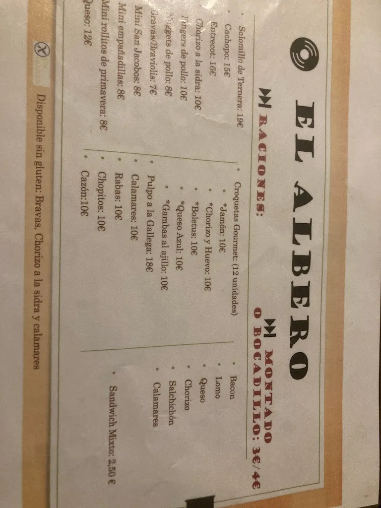 Menu_Albero bar de copas_Villamanta_image_2